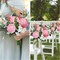 Artificial Silk Flowers Artificial Flowers Bouquets Pink Florals Arrangements Faux Peony Faux Flower Stems for Spring Wedding Bride Home Table Centerpiece Farmhouse Decorations (16PCS)